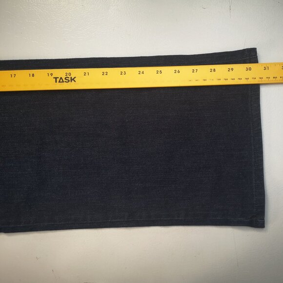 Talbots Ladies Size 12 Dark Wash Boot Cut Zipper & Button Closure Jeans - Picture 13 of 13